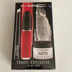 Travel Exclusive Lip Kit RED 3 piece set